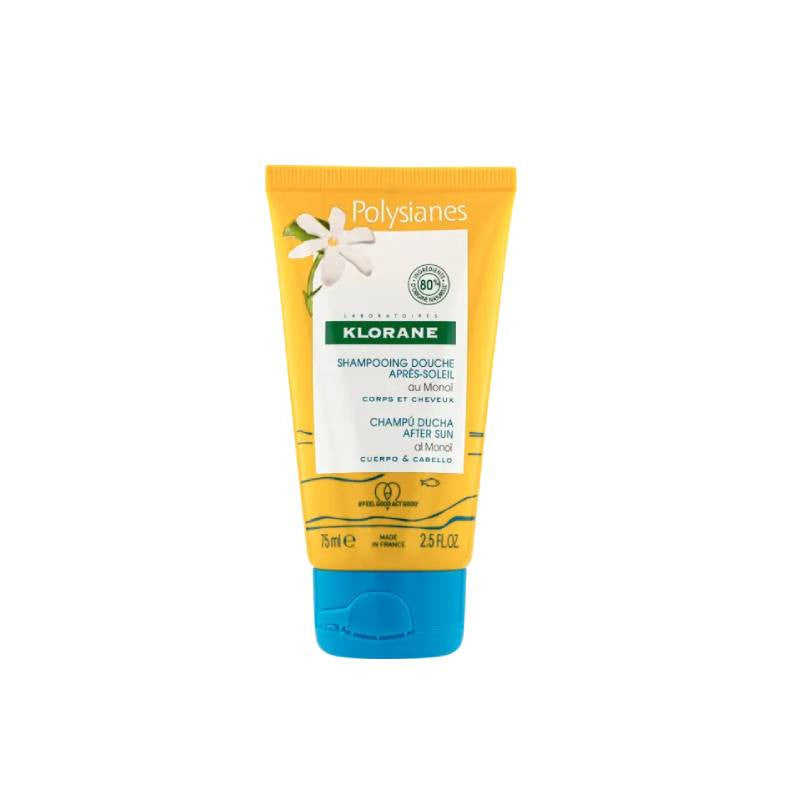 Klorane Polysianes Champô Duche Pós-Solar Com Monoï 75ml