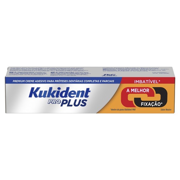 Kukident Pro CremeDupla Accao Protes 40G