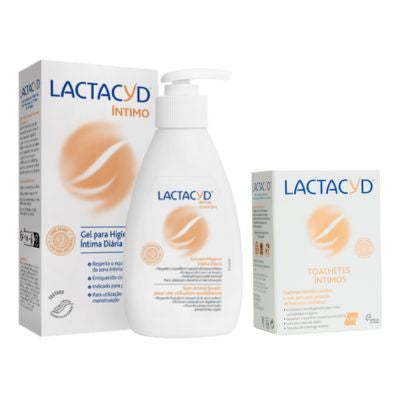 Omega Pharma Lactacyd Íntimo Gel 400ml + Íntimo 10 Toalhetes