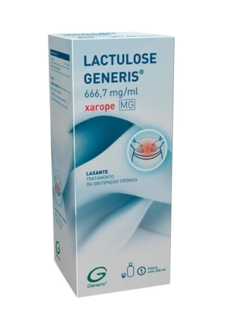 Lactulose Generis 666.7 mg/ml x 200 ml Xarope