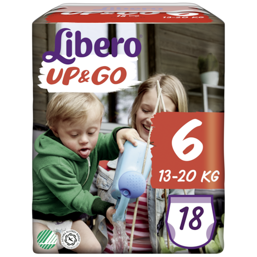 Libero Up&Go T6 13-20 Kg 18 unid