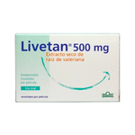 Livetan 500 mg x 20 Comprimidos