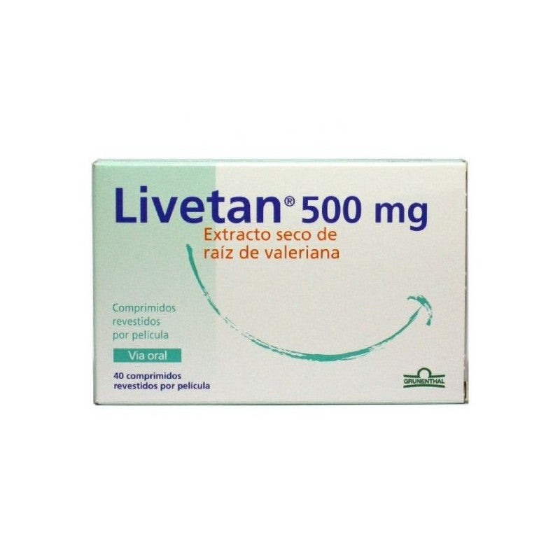 Livetan 500mg x 40 comprimidos