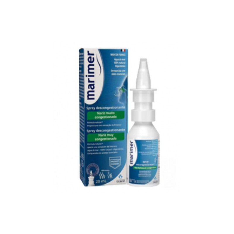 Marimer Descongestionante Nasal Óleos Essenciais 20ml