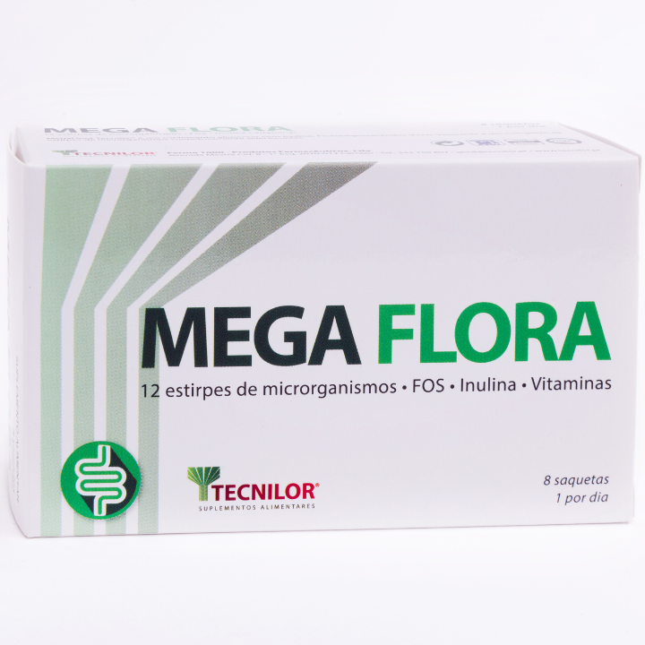 Megaflora Tecnilor x 8 Saquetas Pó