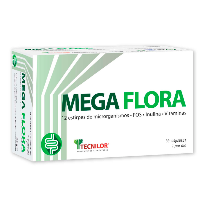 Megaflora Tecnilor x30 Cápsulas