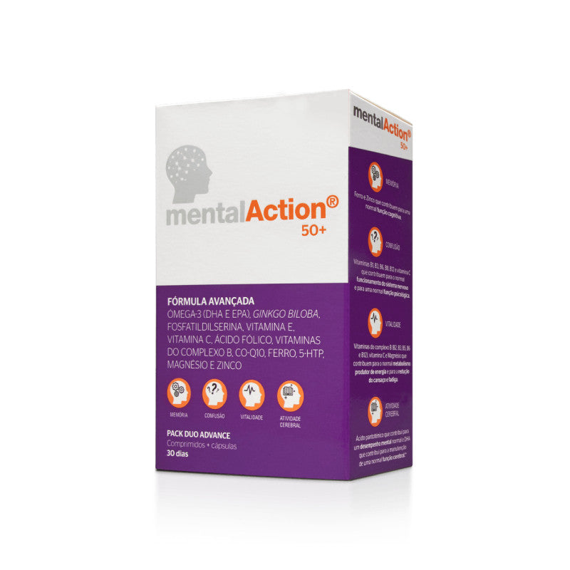 MentalAction 50+ Comprimidos+Cápsulas