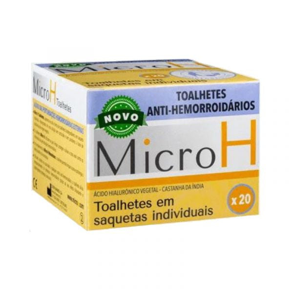 Micro H Toalhetes Saquetas X20