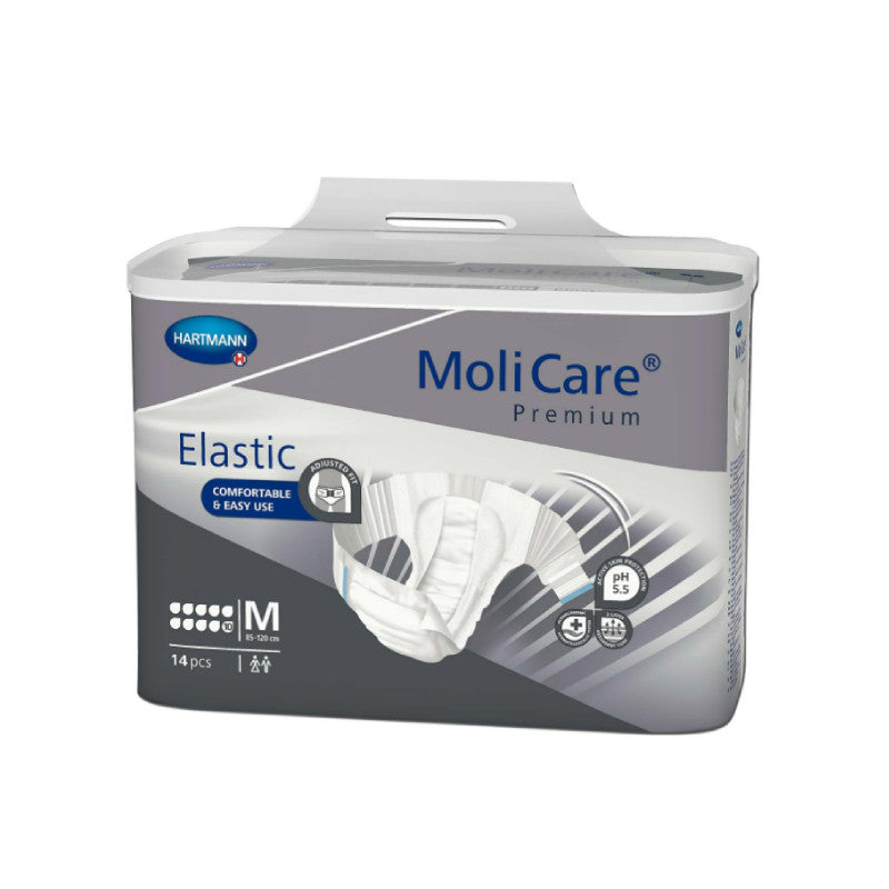 Molicare Premium Elastic Fralda 10 Gotas M x14