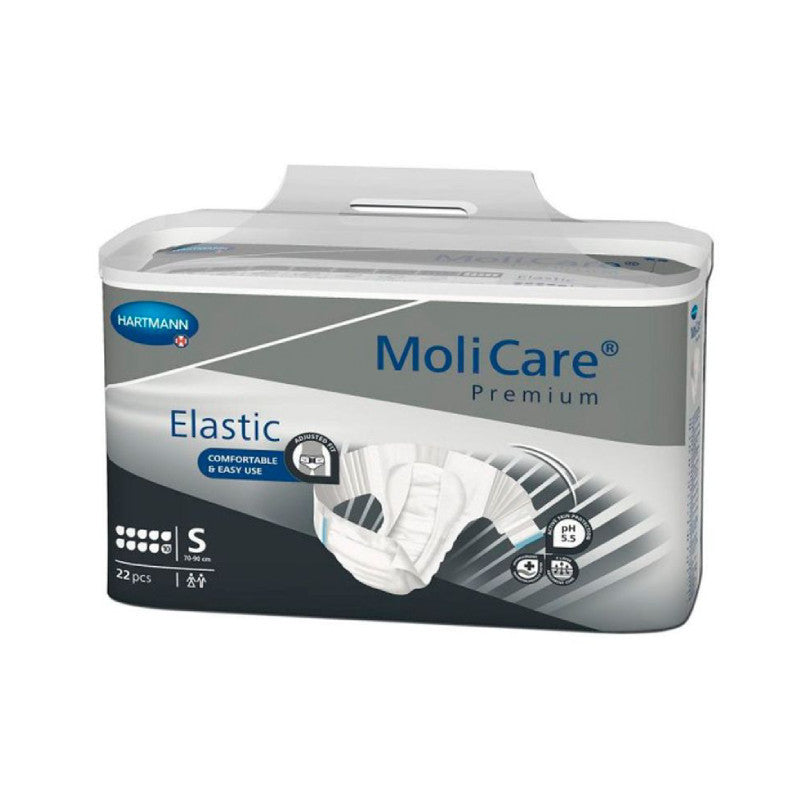 Molicare Premium Elastic Fralda 10 Gotas S x22