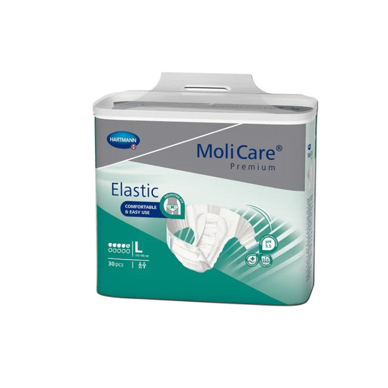 Molicare Premium Elastic Fralda 5 Gotas L x30