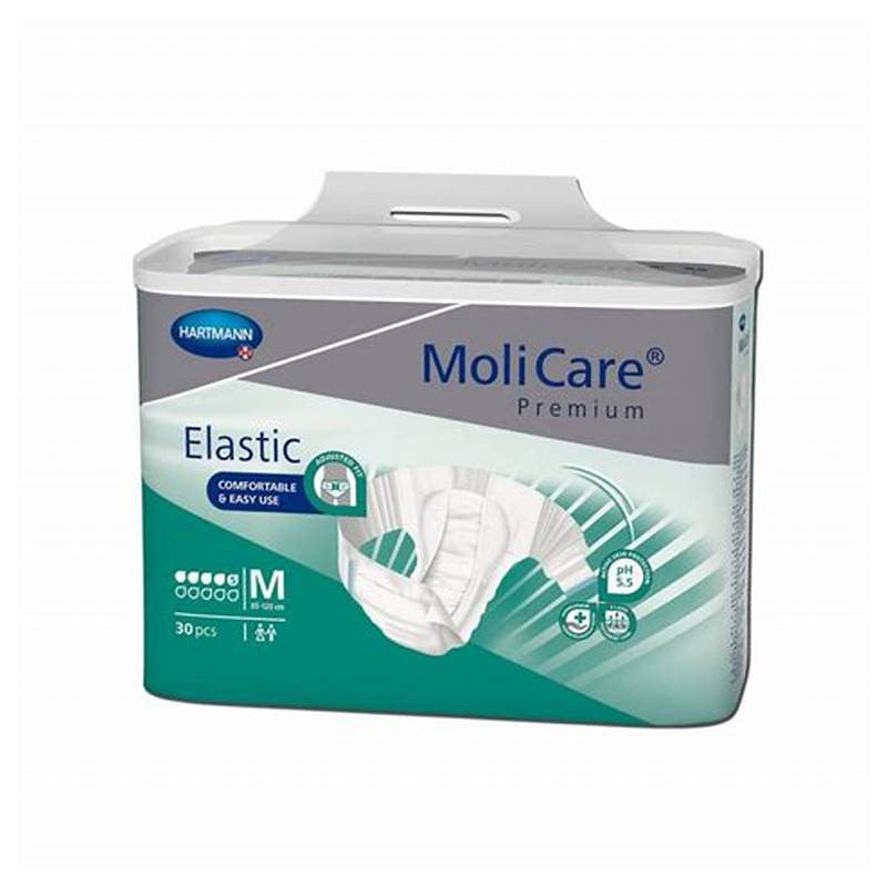 Molicare Premium Elastic Fralda 5 Gotas M x30