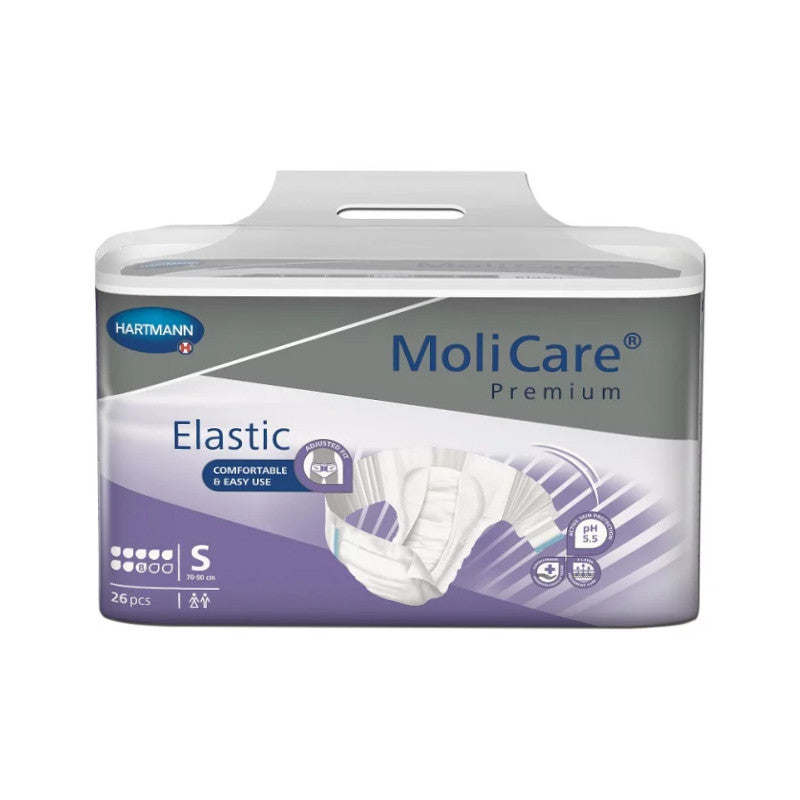 Molicare Premium Elastic Fralda 8 Gotas S x26