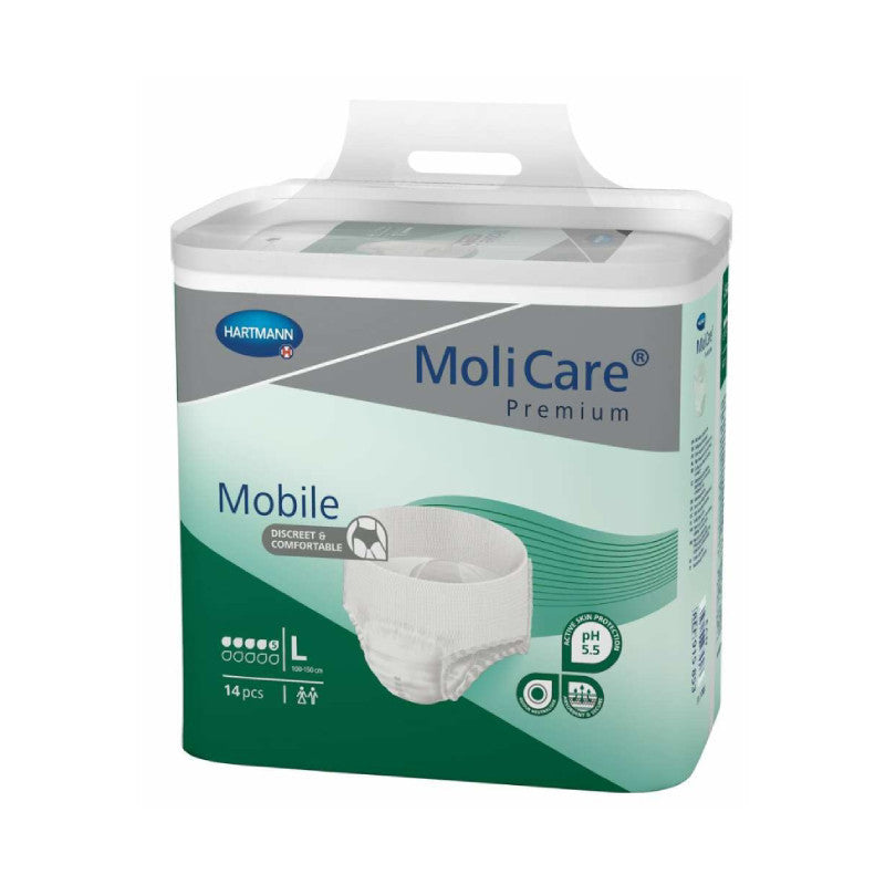 Molicare Premium Mobile 5 Gotas Cueca L x14