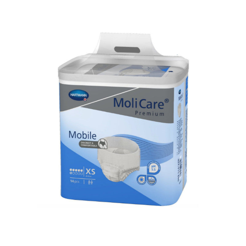 Molicare Premium Mobile 6 Gotas Cueca XS x14