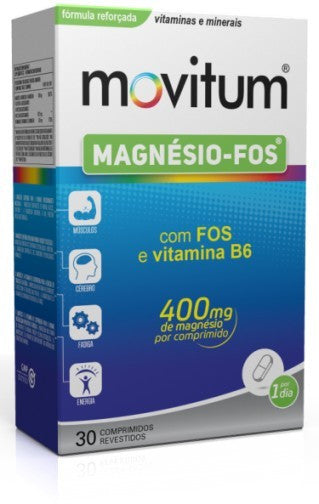 Movitum Magnesio Fos Comprimidos Rev X 30