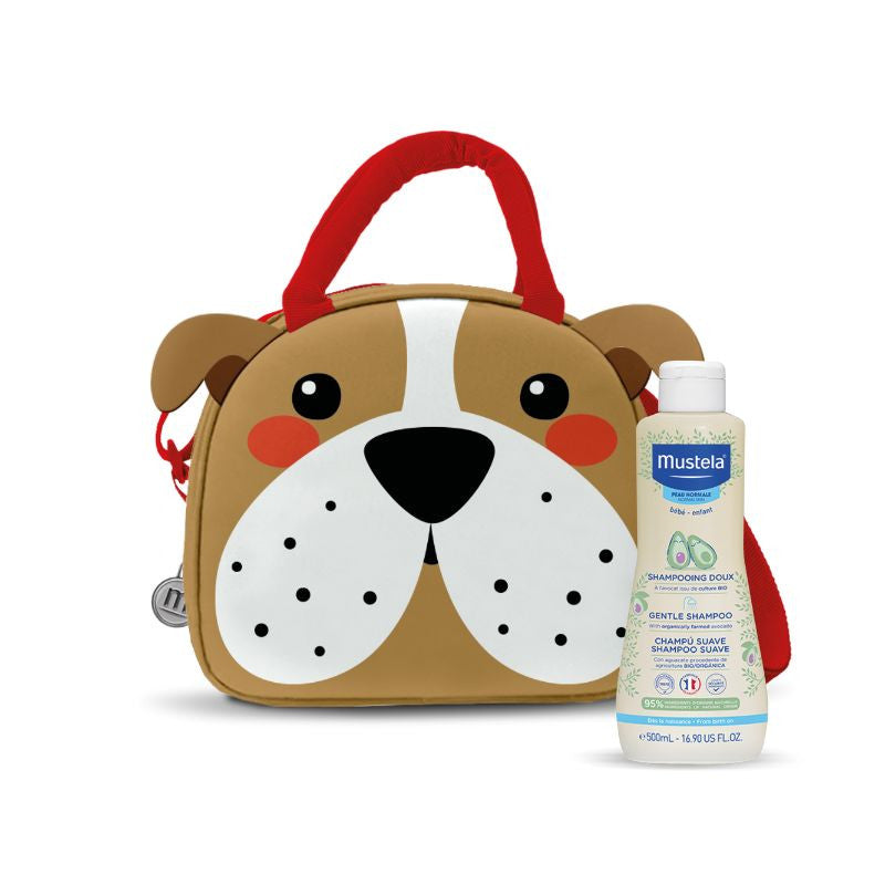 Mustela Bebé Champô Suave 500ml + Lancheira Cão