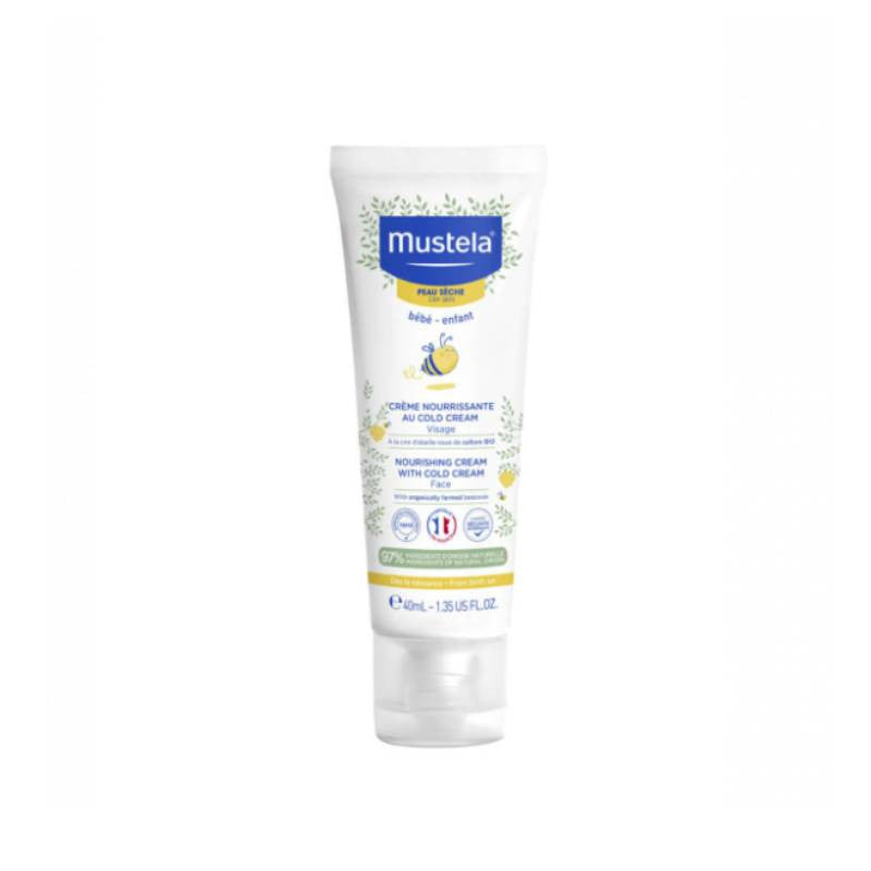 Mustela Bebé Creme Nutritivo Rosto 40ml