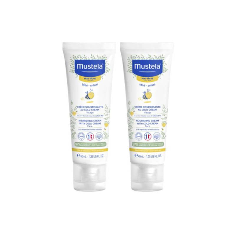 Mustela Bebé Creme Nutritivo Rosto Duo Preço Especial