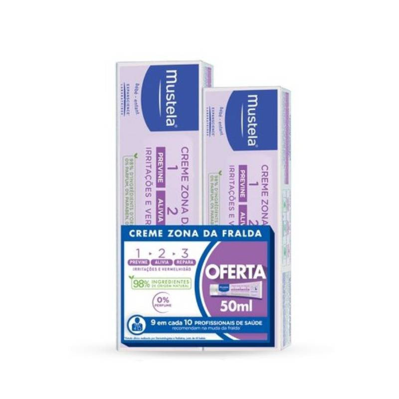 Mustela Bebé Creme Zona Fralda Oferta 50ml