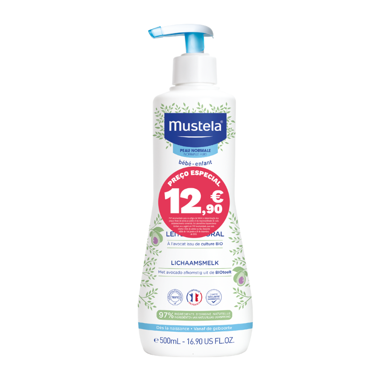 Mustela Bebé Hydra Bebé Leite Corporal 500ml