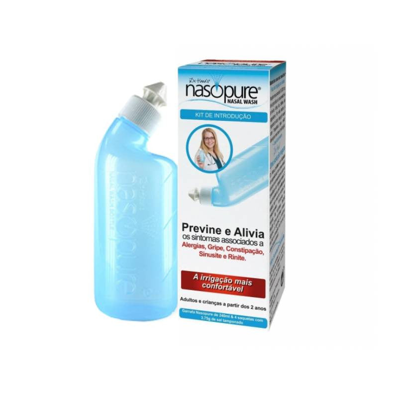 Nasopure Sistema Irrigação Nasal