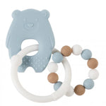 Nattou Roca Silicone Urso Azul