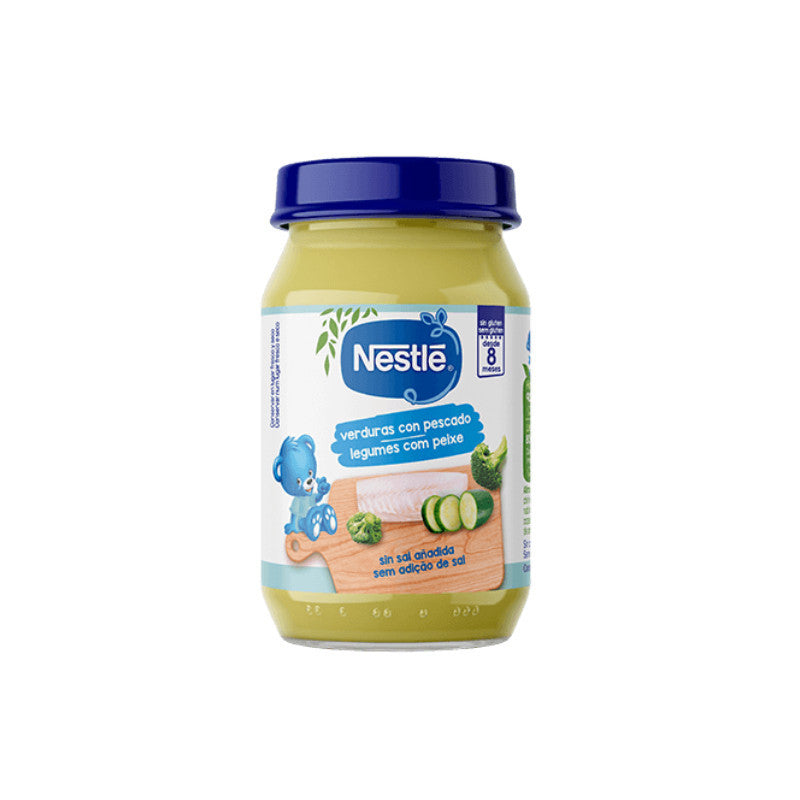 Nestlé Boião Legumes Com Peixe +8M 190g