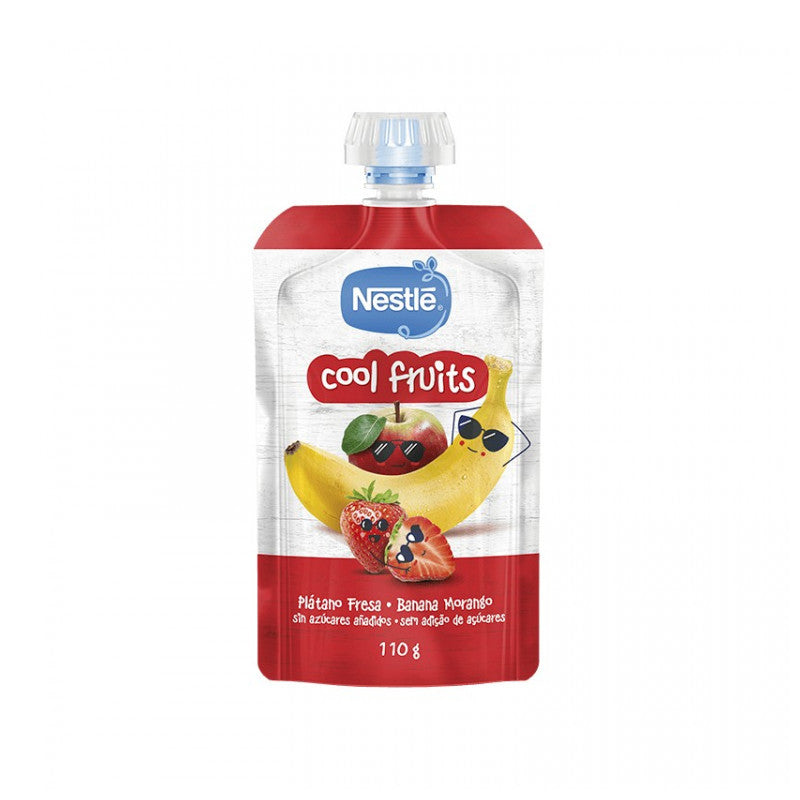 Nestlé Cool Fruits Banana Morango +12M 110g