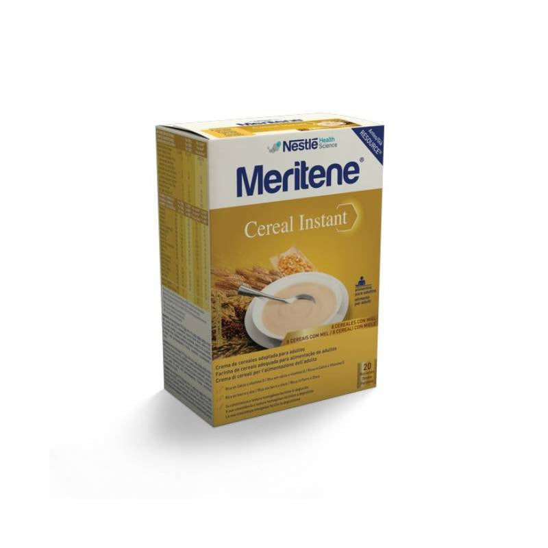 Nestlé Meritene Cereal Instant Cereais Com Mel Saquetas 2x300g