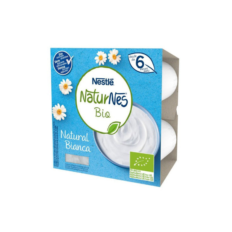 Nestlé Naturnes Bio Natural +6M 4x90g