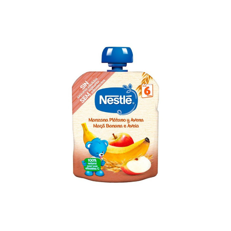 Nestlé Pacotinho Maçã Banana e Aveia +6M 90g