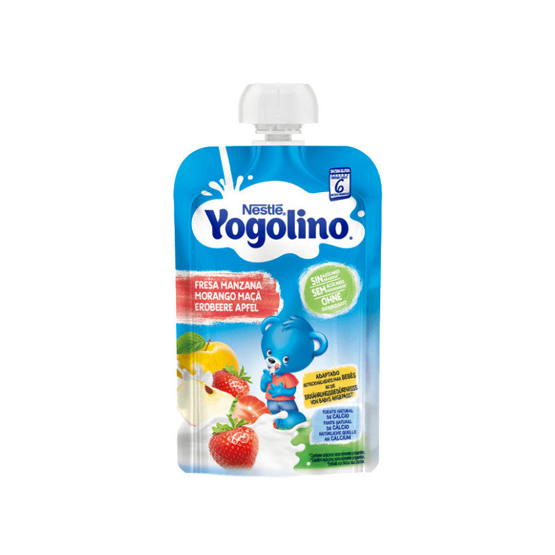 Nestlé Yogolino Maça e Morango +6M 100g