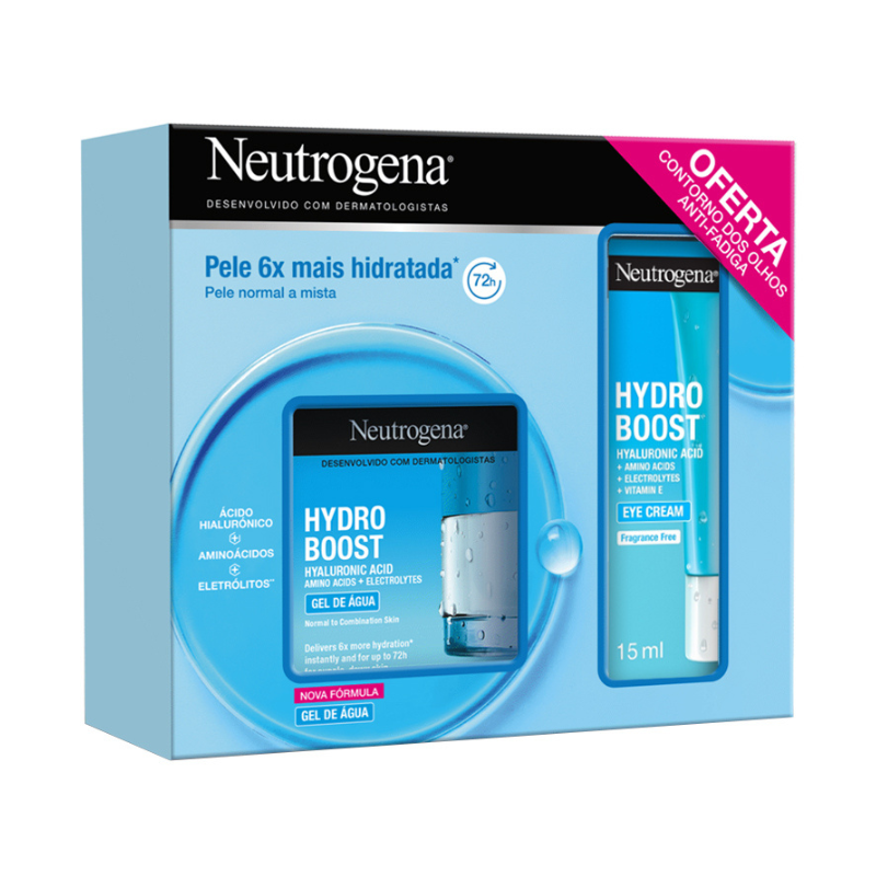 Neutrogena Coffret Hydro Boost Gel de Água + Contorno de Olhos
