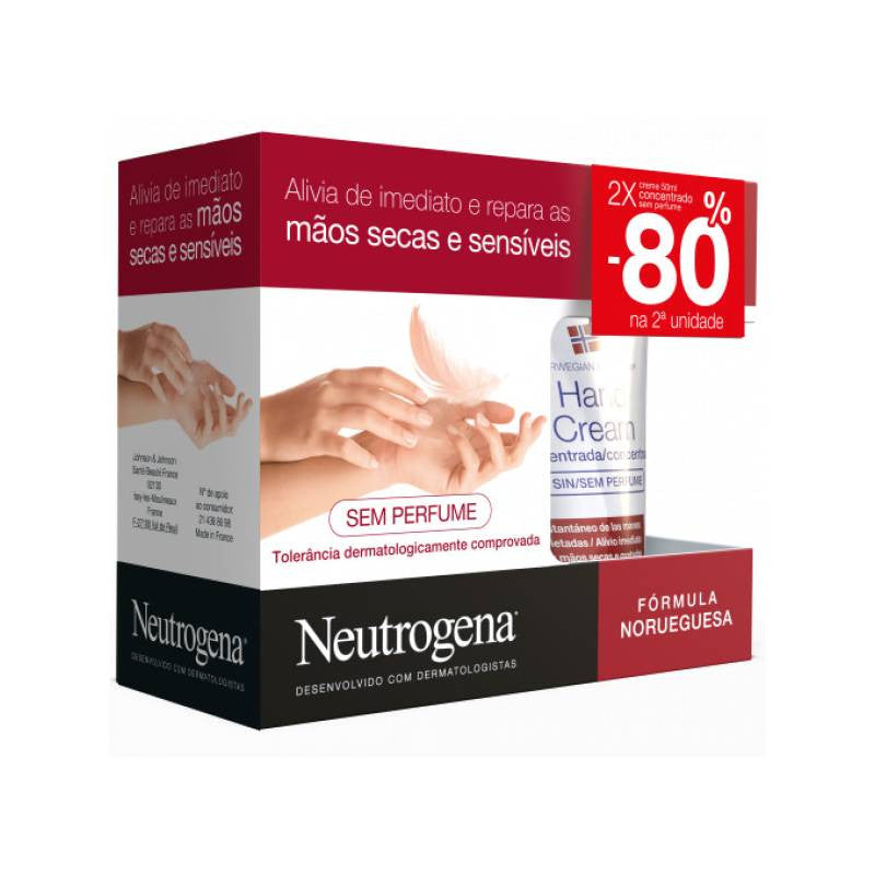 Neutrogena Creme Mãos Concentrado S/ Perfume Duo