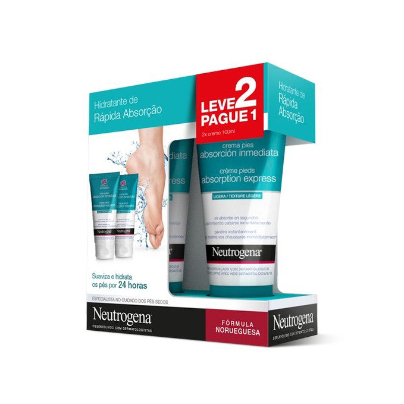 Neutrogena Creme Pés Rápida Absorção Duo