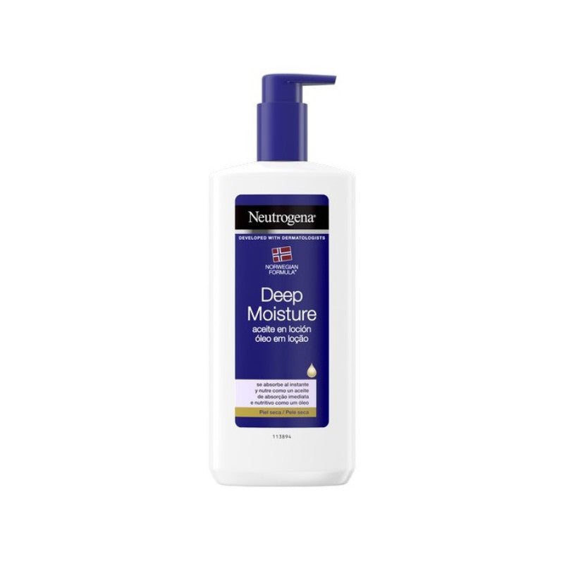 Neutrogena Deep Moisture Óleo em Loção 400ml