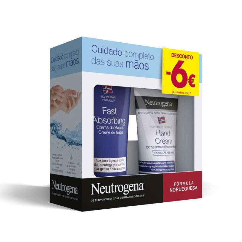 Neutrogena Fast Absorving Creme de Mãos + Hand Cream Preço Especial