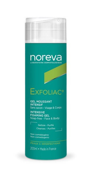 Noreva Exfoliac Gel Limpeza 200 mL