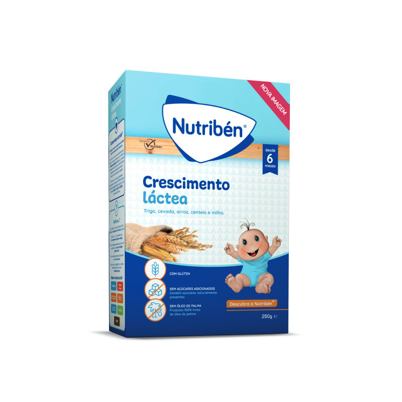 Nutribén Papa Láctea Crescimento +6M 250g