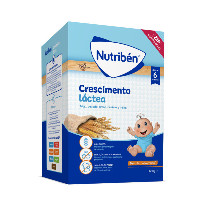 Nutribén Papa Láctea Crescimento +6M 600g