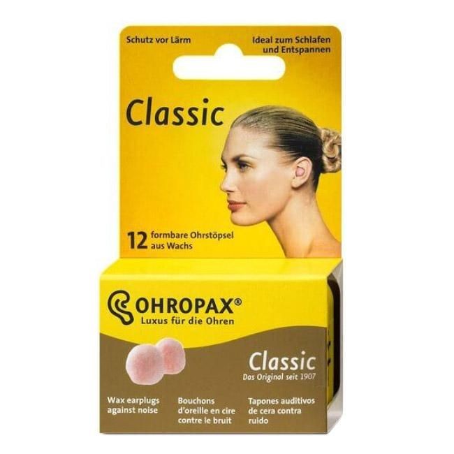 Ohropax Classic Tampoes Auric Cera X12