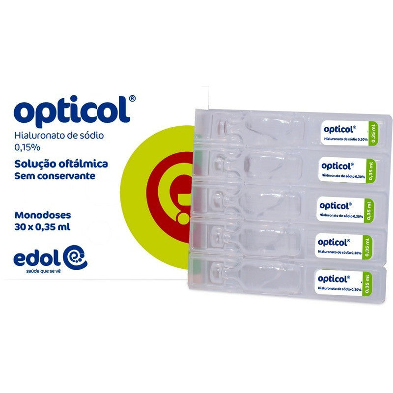 Opticol Solução Oftálmica 0,15% 0,35mL X 30