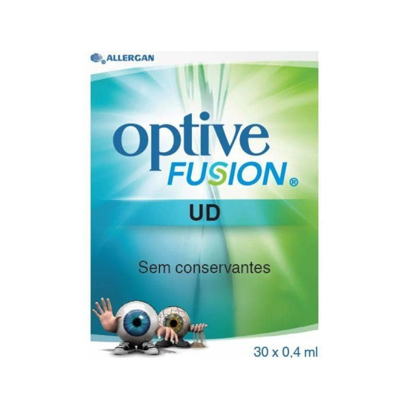 Optive Fusion Ud Solução Ocular 0,4 mL X 30