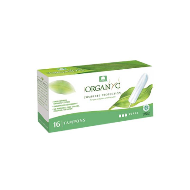 Organyc Tampão Super sem Aplicador x16