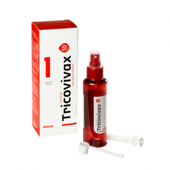Tricovivax 50 mg/ml, Solução cutânea Pack 3x100 mL 