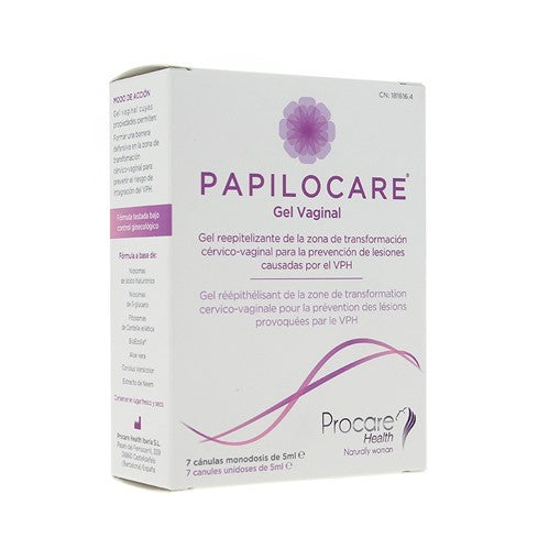 Papilocare Gel Vag Canula 5mLx7