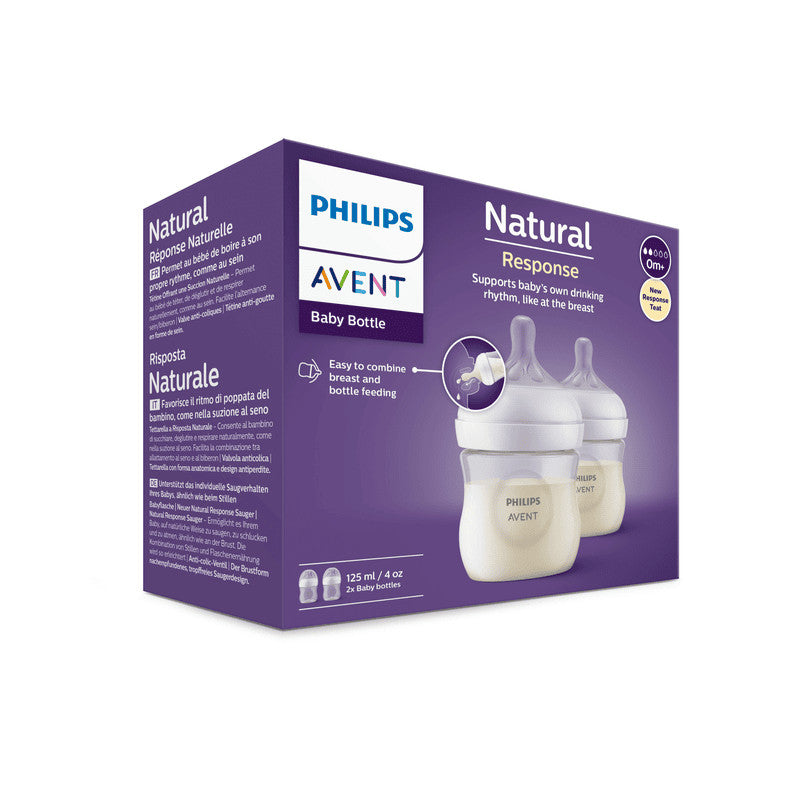 Philips Avent Natural Response Biberão Duo +0M 2x125ml