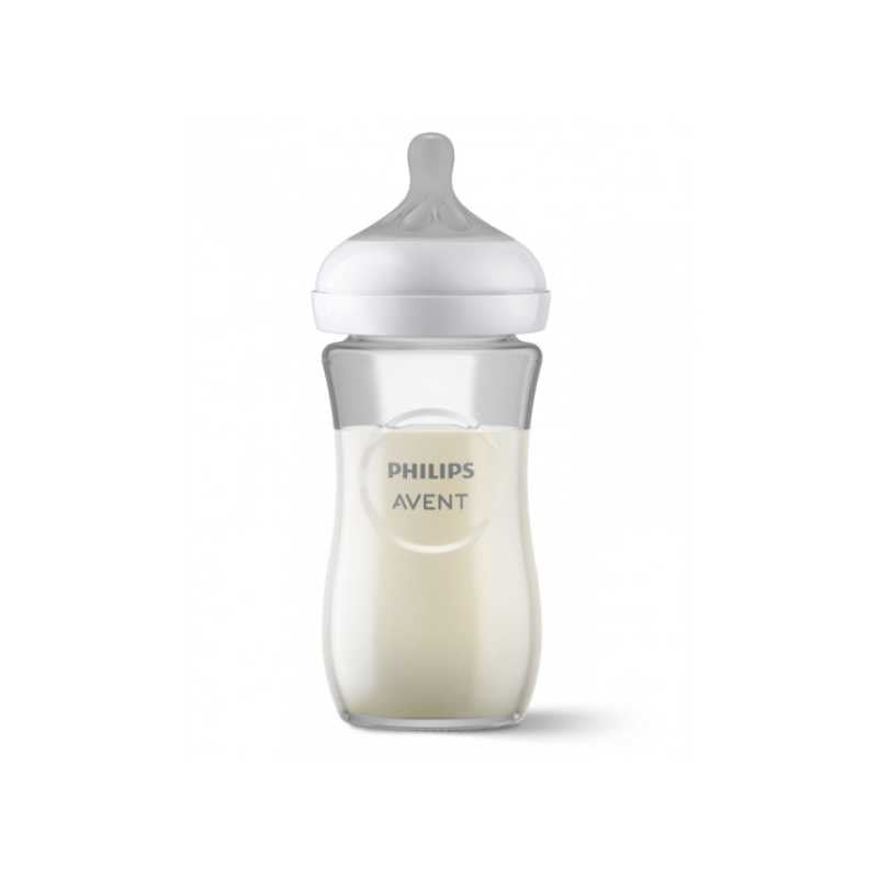 Philips Avent Natural Response Biberão Vidro +1M 240ml