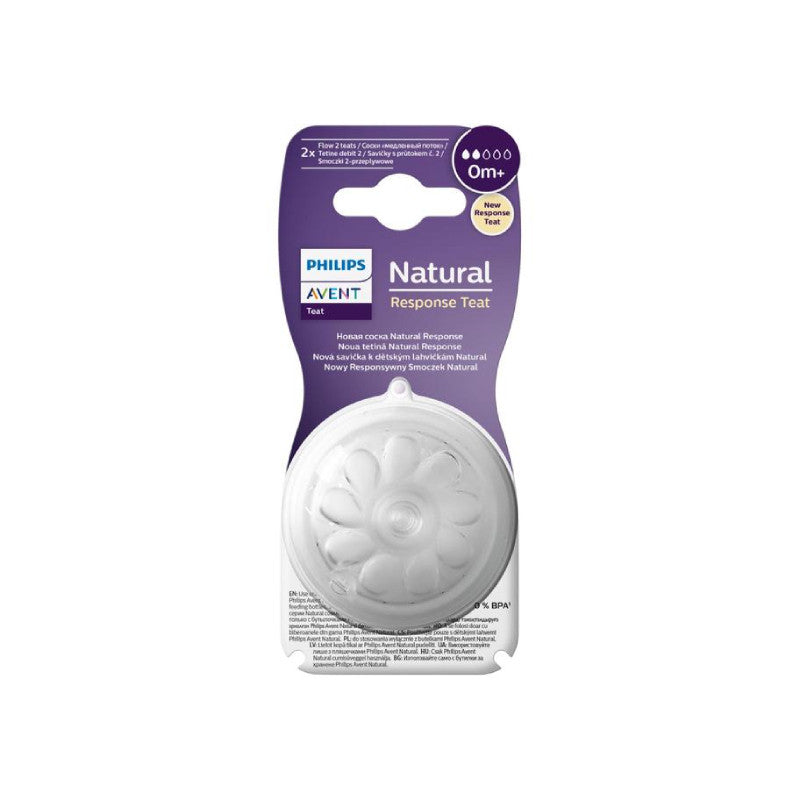 Philips Avent Natural Response Tetinas T2 +0M